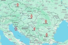 Eastern Europe and the Danube River