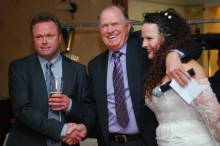Nick with daughter Nikki and new son in law