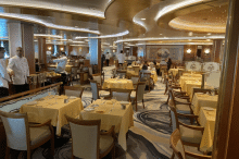 Ruby Princess Day 1 lunch Dining Room,